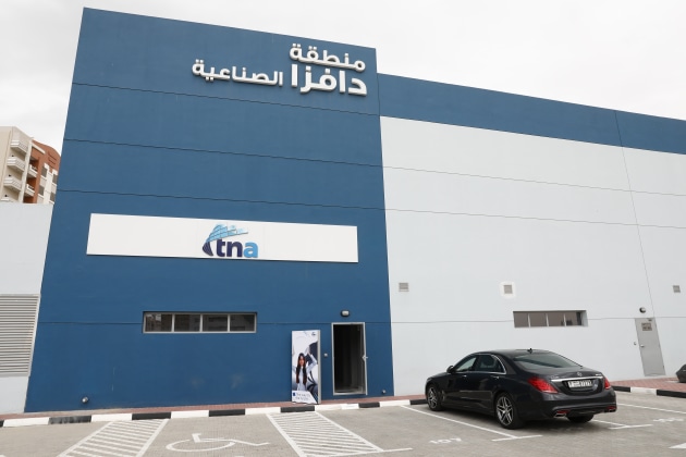 tna's new offices in Dubai.