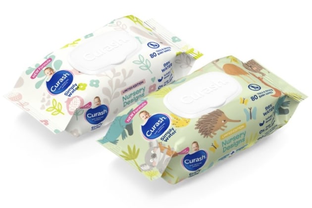 Tweak’s Curash nursery wipe design, limited-edition launch