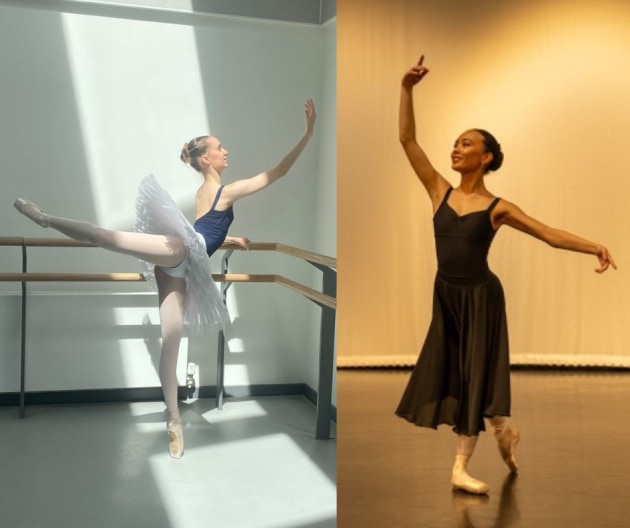 Bridie Grice and Mia Atacador