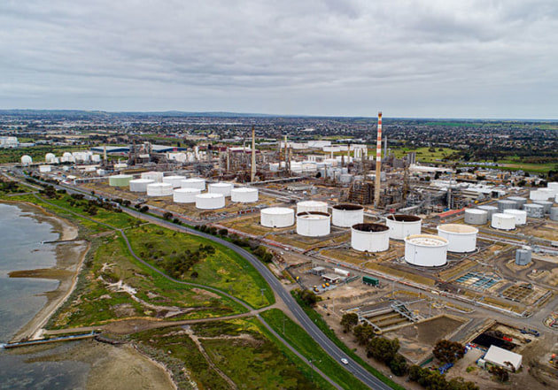 Viva Energy still produced 100LL avgas at its Geelong refinery, and says it has no intention of ceasing production. (Viva Energy)