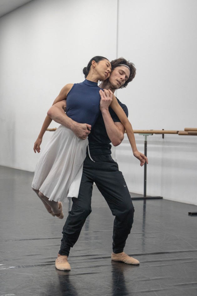 Lina Kim and Vito Bernasconi in Natalie Weir's 'We who are left'. Photo: Johnny Harkin.