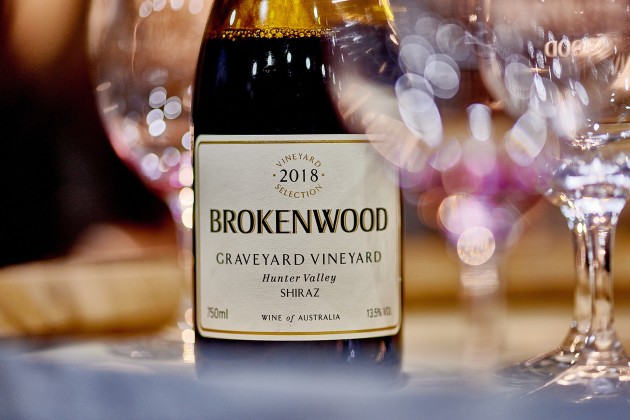 Hunter Valley's 2018 Brokenwood Graveyard Vineyard Shiraz was awarded Wine of the Year.