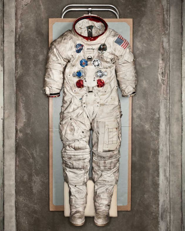 © Dan Winters. Neil Armstrong lunar suit, Washington DC, 2012, Smithsonian Magazine.