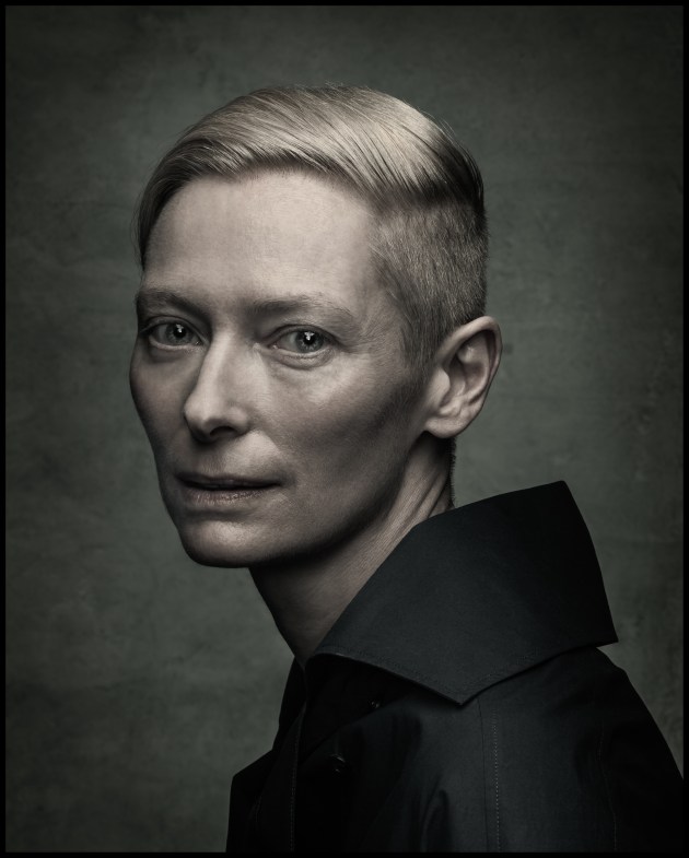 © Dan Winters. Tilda Swinton, Austin, Texas, 2014, Entertainment Weekly.