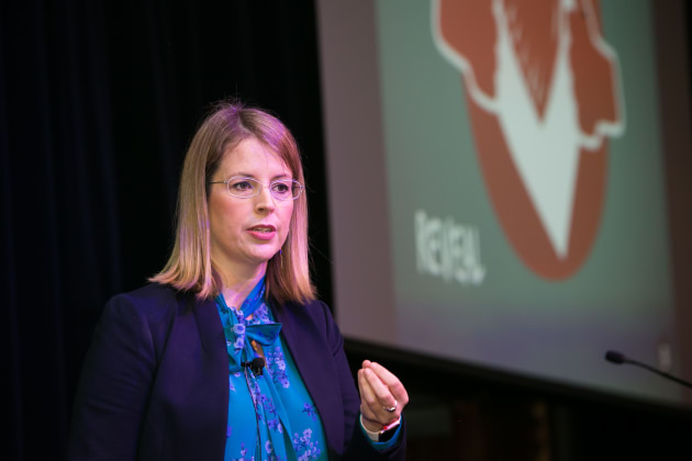 Keynote speaker, leadership coach, and author Belinda Brosnan.