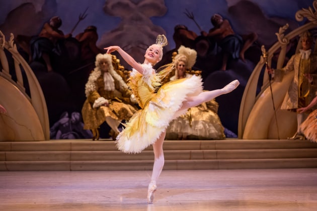 As Aurora in David McAllister's production of 'The Sleeping Beauty'. Photo by Daniel Boud