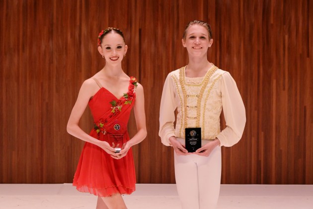 Yve-Noelle Bollinger and Oscar Taggart. Photo by BWP Studios