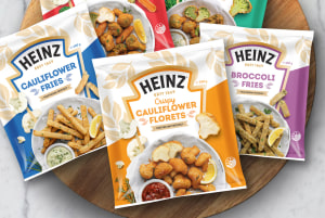 Kraft Heinz delivers frozen veggie snacks