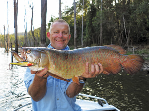 Fishing Lake Borumba, QLD