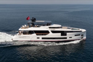 Sirena 88 flagship yacht launched