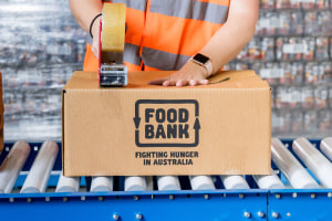 Foodbank's record relief effort in 2020