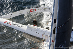 IDEC SPORT in the Doldrums