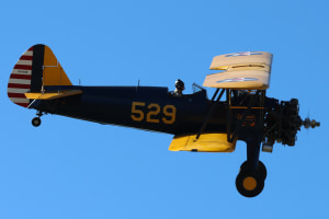 Open-cockpit Stearman flights take off in Bunbury
