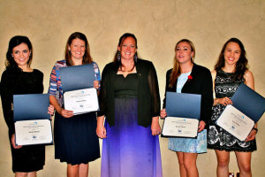 Airservices awards 2015 Women's Scholarships