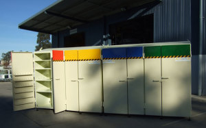 Fitters cabinets made to order by Actisafe