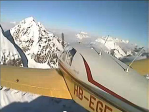 FRIDAY FLYING VIDEO: V-tail Bonanza in the Swiss Alps