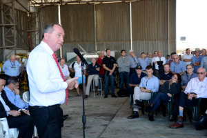 Government Contingent faces GA Community in Heated Debate