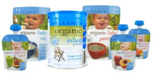 Bellamy's Organic back in the export flow