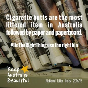 Plastic and paperboard top offenders in Aussie litter report 