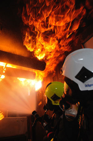 Draeger supplies RAN fire training units