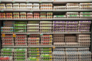Grocery data shows steep rise in egg sales