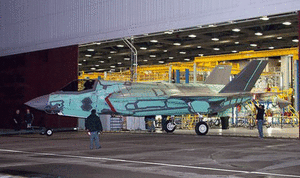 First F-35 rolled out for UK