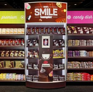 Consumers swap smiles for chocolate in high-tech campaign