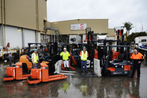 JBS Australia commissions 18 Toyota forklifts