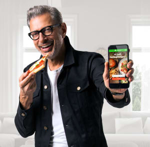 Jeff Goldblum fronts Menulog campaign