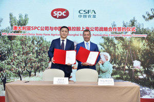SPC Australia launches its brands in China