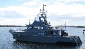 Austal launches Maltese patrol boats