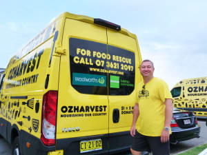 Tom Wiley joins CEOs and chefs in OzHarvest cook-off