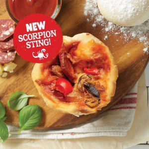 Scorpions climb onto the Muffin Break menu