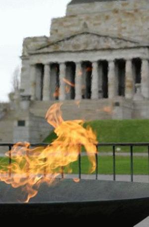 Statue remembers Fromelles casualties