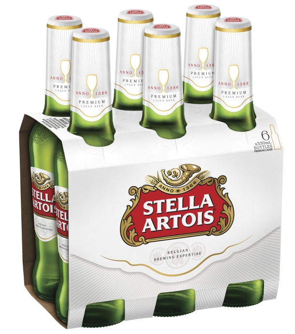 Heritage highlighted in Stella Artois pack facelift