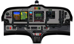 Garmin G500 certified for Tecnam P2010