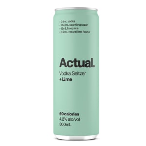 CUB launches hard seltzer brand, Actual