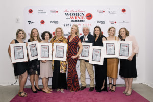 Australian Women In Wine Awards kick off Aussie Wine Month in US