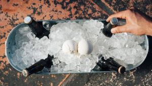 Beer-flavoured gelato on Australia Day menu