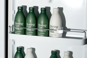 Boring Oat Milk launches in Woolies in PET pack