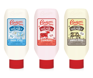 Convenience trend turns yoghurt packaging upside down