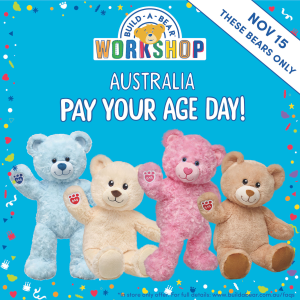 'Pay Your Age Day' coming to Australia