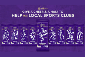Sporting moments star on new Cadbury packs