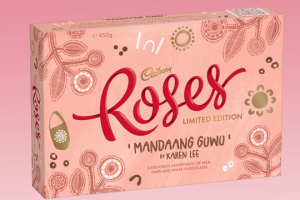 Cadbury Roses gets artist's indigenous inspired touch