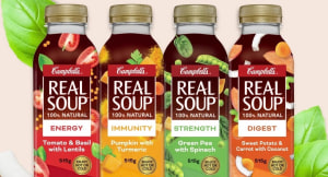 New Campbell’s wellness soups as weather cools
