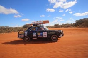 Simplot's Chiko Roll takes to the track