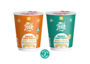 Convenient packs for Mr Lee's congee 