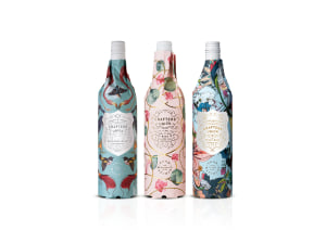 Wine x fashion creative collaboration