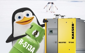 Kaeser changes to climate-friendly refrigerants