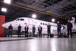Dassault rolls out Falcon 6X Executive Jet